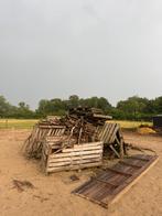 afval brand hout, Tuin en Terras, Haardhout, Minder dan 3 m³, Ophalen of Verzenden, Overige houtsoorten, Blokken