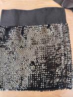 Nieuw zwarte glitter pailletten rok maat xs, H&M, Zwart, Ophalen of Verzenden, Zo goed als nieuw