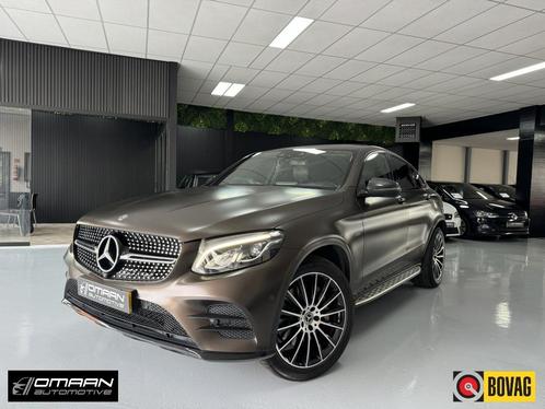 Mercedes-Benz GLC-klasse Coupé GLC 350e AMG 4MATIC Matt Brui, Auto's, Mercedes-Benz, Bedrijf, GLC Coupé, 4x4, ABS, Achteruitrijcamera