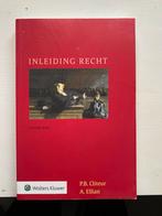 A. Ellian - Inleiding Recht, Boeken, Ophalen, Zo goed als nieuw, A. Ellian; P.B. Cliteur