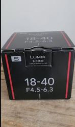 Panasonic LUMIX S 18–40mm lens (splinternieuw!), Audio, Tv en Foto, Fotografie | Lenzen en Objectieven, Ophalen, Zo goed als nieuw