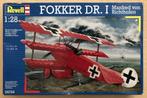 Revell Fokker DR.1 M.von Richthofen. Schaal 1:28. ZGAN, Revell, Ophalen of Verzenden, Zo goed als nieuw, Groter dan 1:72