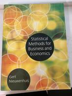 Statistical Methods for business and economics, Boeken, Ophalen of Verzenden, Beta, Zo goed als nieuw, WO