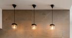 UMAGE Acorn hanglamp zwart/messing, Ophalen, Zo goed als nieuw, Glas, 75 cm of meer
