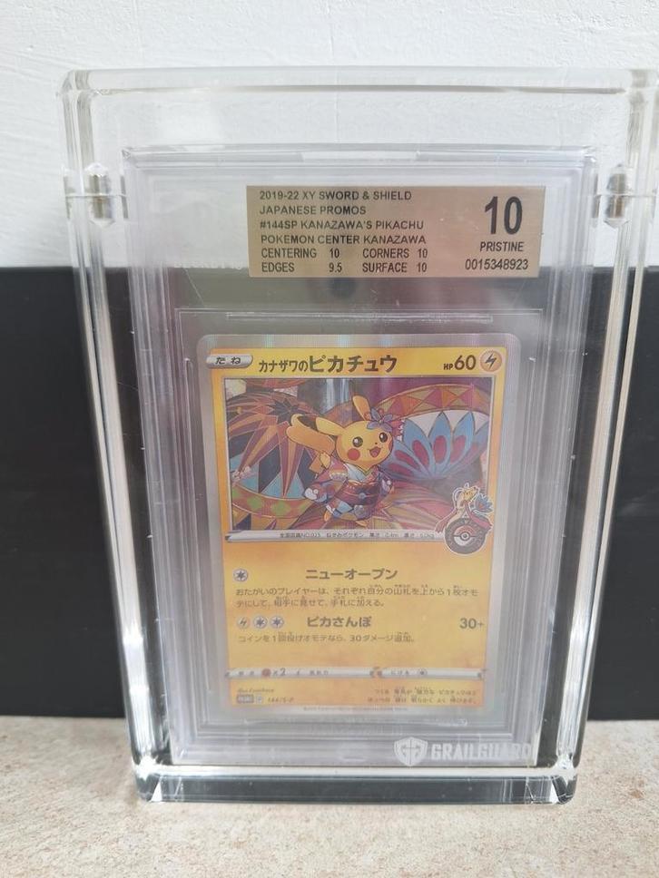 Pikachu Kanazawa Promo - PSA 10, Verzamelen, Poppetjes en Figuurtjes, Zo goed als nieuw, Ophalen of Verzenden