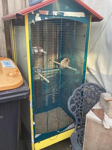 Grote vogelkooi beschikbaar voor biedingen
