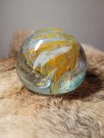 Glazen bol  Presse Papier - 9 cm diameter, Ophalen, Overige materialen, Gebruikt, Wit