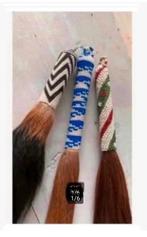 Nog 2 x Afrikaans object omwikkeld handvat kralen, pr.p.stuk, Antiek en Kunst, Ophalen of Verzenden