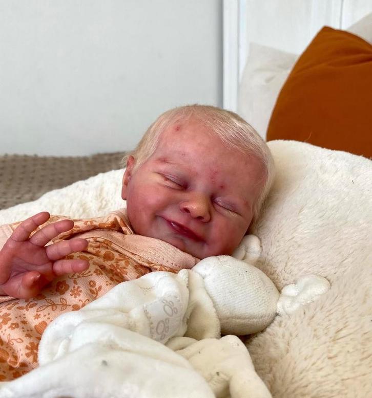 Reborn baby, Verzamelen, Poppen, Nieuw, Babypop, Verzenden