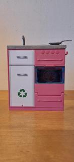 Onderdelen van Barbie Droomhuis, Ophalen of Verzenden, Gebruikt, Kunststof, Speelkeuken-accessoire