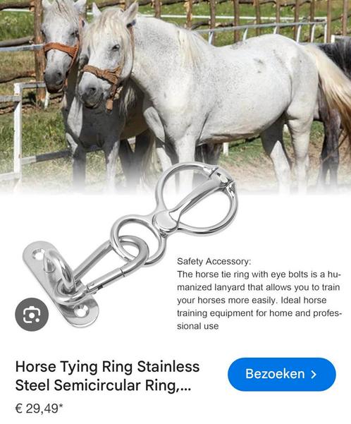 Tying ring, Dieren en Toebehoren, Paarden en Pony's | Overige Paardenspullen, Nieuw, Overige soorten, Ophalen of Verzenden