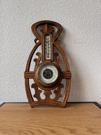 Vintage art nouveau barometer en thermometer, Antiek en Kunst, Ophalen