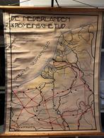 6 antieke schoolkaarten uit de jaren 30, Antiek en Kunst, Antiek | Schoolplaten, Ophalen of Verzenden, Aardrijkskunde