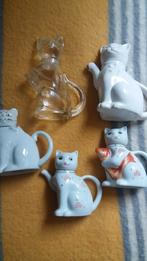 Theepotten verzameling katten, Huis en Inrichting, Keuken | Servies, Ophalen, Aardewerk, Overige stijlen
