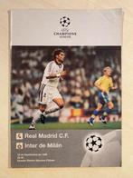Programmaboekje Real Madrid - Inter Milan CL 1998/1999, Ophalen of Verzenden