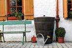 Regenton Rustico 275L donkerbruin nu extra voordelig !!!!!!, Tuin en Terras, Regentonnen, Kunststof, Met kraantje, 150 liter of meer
