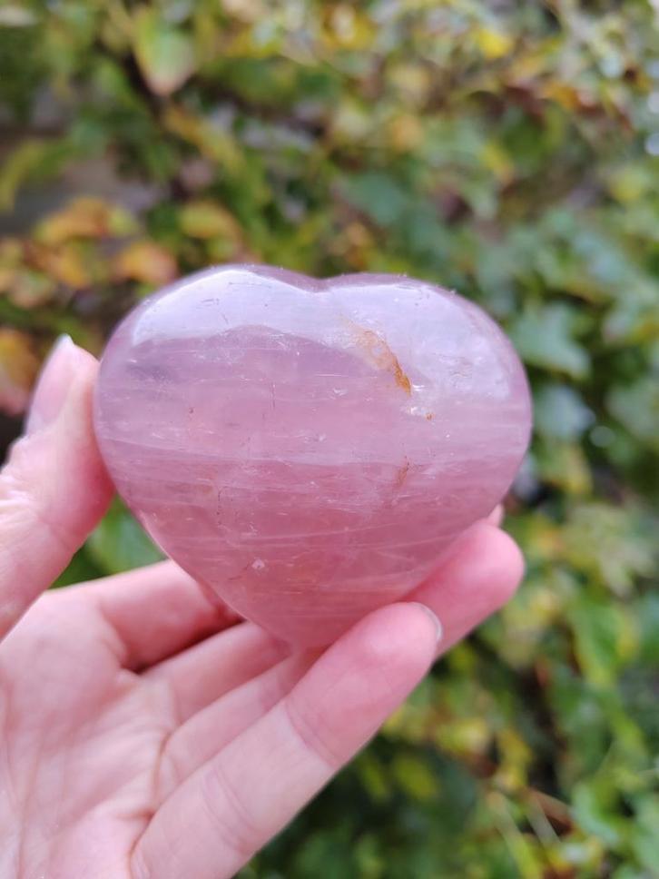 Rozenkwarts hart, Verzamelen, Mineralen en Fossielen, Mineraal, Ophalen of Verzenden