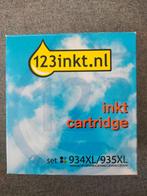 123 inkt cartridges set 934XL/935XL, Computers en Software, Printerbenodigdheden, Ophalen of Verzenden, Nieuw, Cartridge, 123inkt