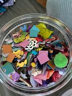 Glazen pot met knutsel spul, Ophalen of Verzenden, Zo goed als nieuw, Materiaal