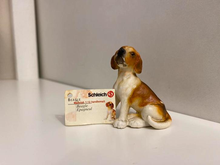 Schleich Beagle 16302 ~ 10b, Verzamelen, Dierenverzamelingen, Zo goed als nieuw, Beeldje of Figuurtje, Paard, Ophalen of Verzenden