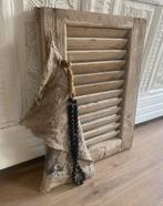 Landelijk luik - houten shutter - decoratie - luik, Huis en Inrichting, Ophalen, Zo goed als nieuw