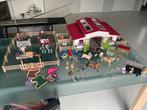 Schleich paarden manege met wedstrijdbak, Verzamelen, Speelgoed, Ophalen of Verzenden, Zo goed als nieuw
