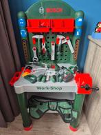 Bosch Werkbank met Gereedschap, Kinderen en Baby's, Speelgoed | Overig, Ophalen, Gebruikt, Jongen of Meisje