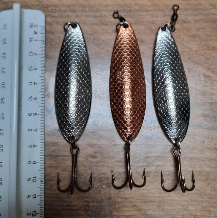 3 x Abu spoon lepel Koster 40 g Kunstaas, Watersport en Boten, Hengelsport | Roofvissen, Zo goed als nieuw, Overige typen, Ophalen of Verzenden