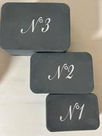 3 Leuke metaken blikjes, Ophalen of Verzenden