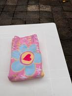 Handdoek met bloemenprint, Ophalen of Verzenden, Zo goed als nieuw, Handdoek