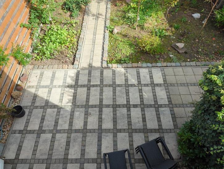 Terrastegels, Tuin en Terras, Tegels en Klinkers, Gebruikt, Terrastegels, Beton, 10 m² of meer, Ophalen