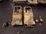 Ww2 1/35 2 sdkfz 251, Ophalen of Verzenden, Zo goed als nieuw, Groter dan 1:32