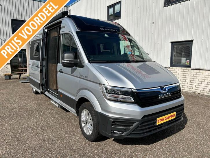 Adria Twin Max 680 SLB met ruim €27.500,- korting a, Caravans en Kamperen, Campers, Bedrijf, tot en met 2, Buscamper of Camperbus