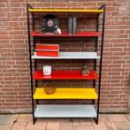 Vintage Tomado Wandkast 170x98 cm, Met plank(en), Gebruikt, Ophalen of Verzenden, Metaal