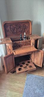 Chineese Hout Gesneden Barkast., Ophalen