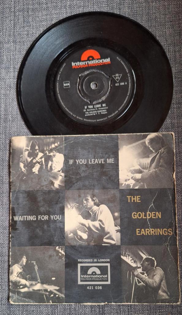 Golden Earrings - If You Leave Me - Single, Cd's en Dvd's, Vinyl Singles, Gebruikt, Single, Rock en Metal, 7 inch, Ophalen of Verzenden