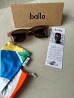 Ballo barnes polarized zonnebril handmade in capetown kaapst, Overige merken, Zonnebril, Bruin, Ophalen of Verzenden