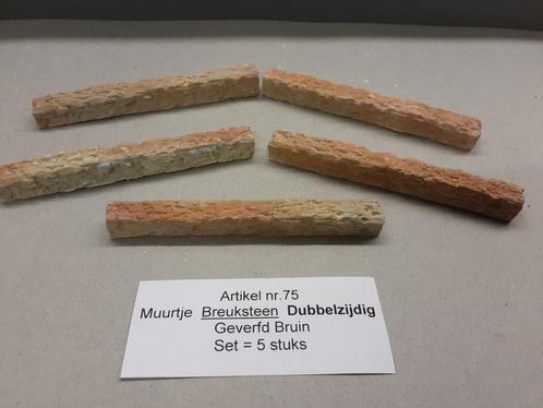 Ho - Scenery Art.75 Muurtje / Afrastering dubbelzijdig, Hobby en Vrije tijd, Modeltreinen | H0, Nieuw, Natuur, Gelijkstroom, Märklin