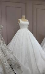 Bruidsjurk - dugun elbesesi, Ophalen of Verzenden, Zo goed als nieuw, Wit, Trouwjurk