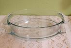 Glazen schaal voor oven met deksel, Huis en Inrichting, Ophalen of Verzenden, Zo goed als nieuw