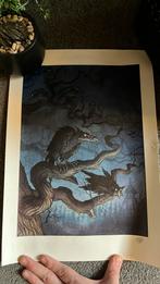 Gesigneerde Johan Egerkrans Prints, Antiek en Kunst, Ophalen of Verzenden