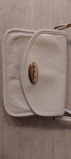 Handtas van Toscana. 17 x 13.5 cm. Gebroken wit.  ZGAN, Ophalen of Verzenden, Zo goed als nieuw, Wit, Overige merken