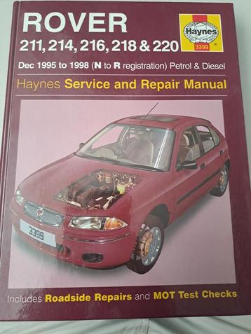 Haynes Manual Rover 200 series beschikbaar voor biedingen