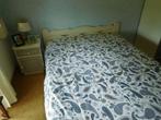2-Persoons bed 140x200, Huis en Inrichting, Slaapkamer | Bedden, Ophalen, Gebruikt, Wit, Tweepersoons