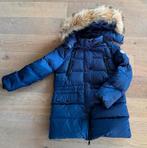 Moncler winterjas maat 10 - donkerblauw, Ophalen of Verzenden, Zo goed als nieuw, Maat 140