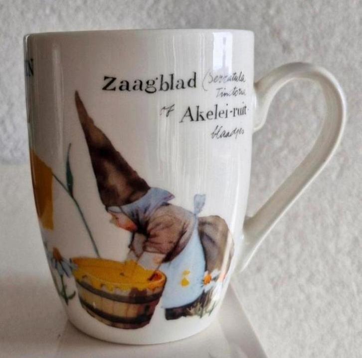 Beker David de Kabouter, Huis en Inrichting, Keuken | Servies, Zo goed als nieuw, Kop(pen) en/of Schotel(s), Overige stijlen, Ophalen of Verzenden