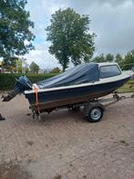 Kajuitboot + stallingstrailer/trailer, Gebruikt, Tot 10 pk, Ophalen of Verzenden, 3 tot 6 meter