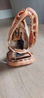 Vintage Schelpen Lamp, Huis en Inrichting, Lampen | Vloerlampen, Ophalen, Overige materialen, Gebruikt, Vintage