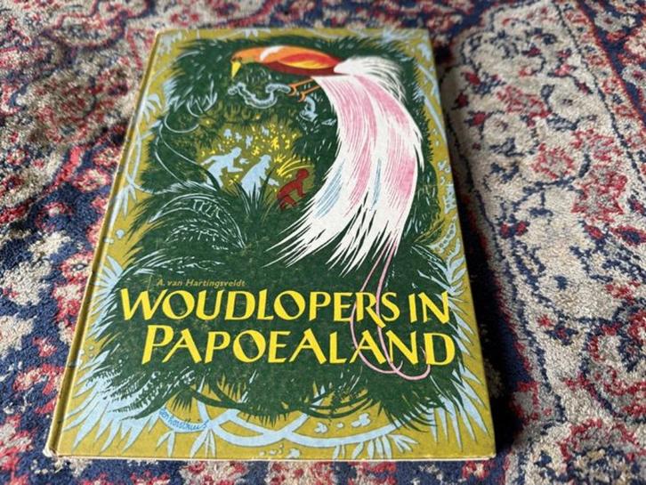 Woudlopers in Papoealand. A. van Hartingsveldt., Boeken, Geschiedenis | Vaderland, Zo goed als nieuw, 20e eeuw of later, Ophalen of Verzenden