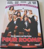 Dvd *** FOUR ROOMS *** De allerergste avond van zijn leven, Vanaf 16 jaar, Ophalen of Verzenden, Zo goed als nieuw, Overige genres